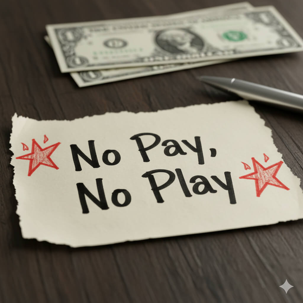 No Pay, No Play