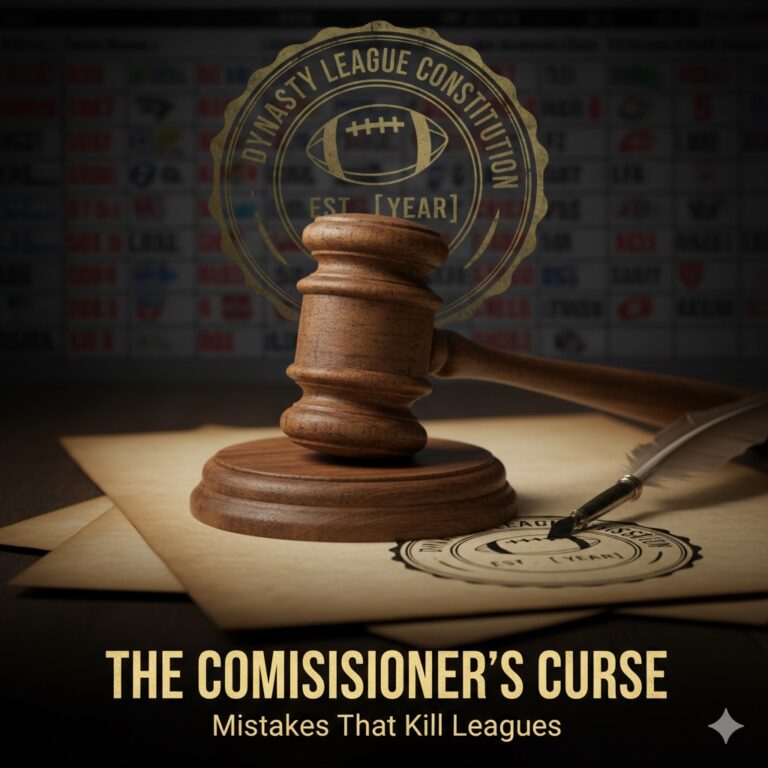 Mistakes that kill dynasty leagues
